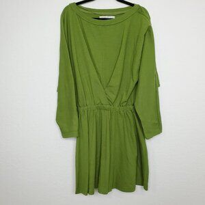 Free People Green Mini Dress